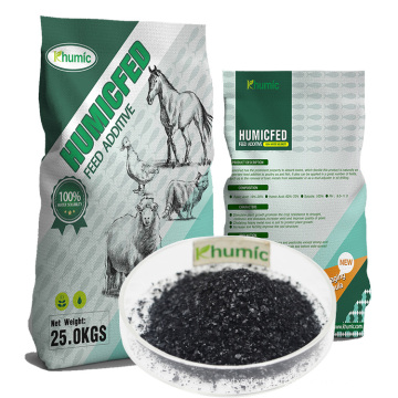 "Khumic" KHUMICFED China largest manufacturer Humic sodium humate Flakes for feed and drill